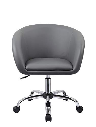 Ergonomischer Bürostuhl von Duhome online kaufen Bürostuhl in Schwarz Schreibtischstuhl ergonomisch Drehstuhl höhenverstellbar Stoff Netzbezug Duhome 0431